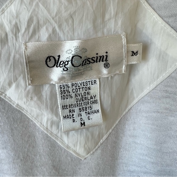 VTG OLEG CASSINI Colorblock Windbreaker Jacket, Designer jacket - Picture 8 of 10